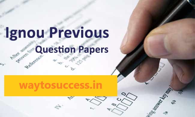 IGNOU JAT Previous Year Question Papers