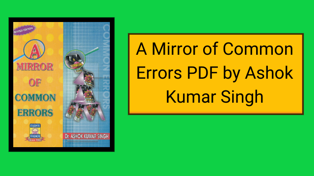 A Mirror of Common Errors